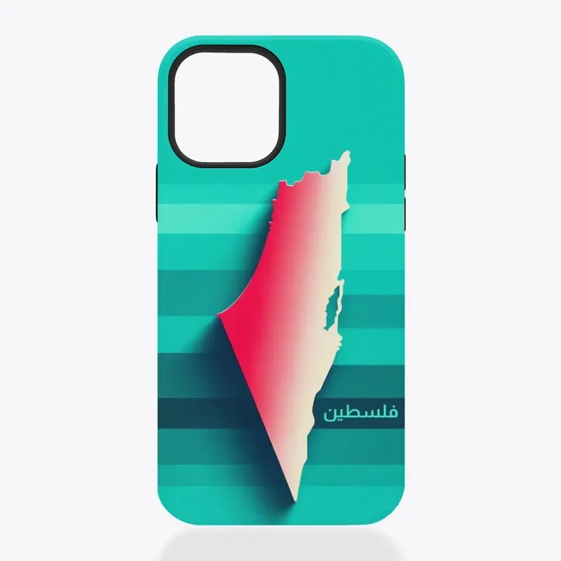 Palestine Map Phone Case